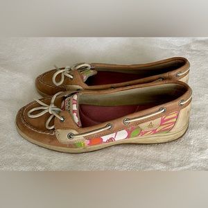 Sperry’s Floral Print Boat Shoe